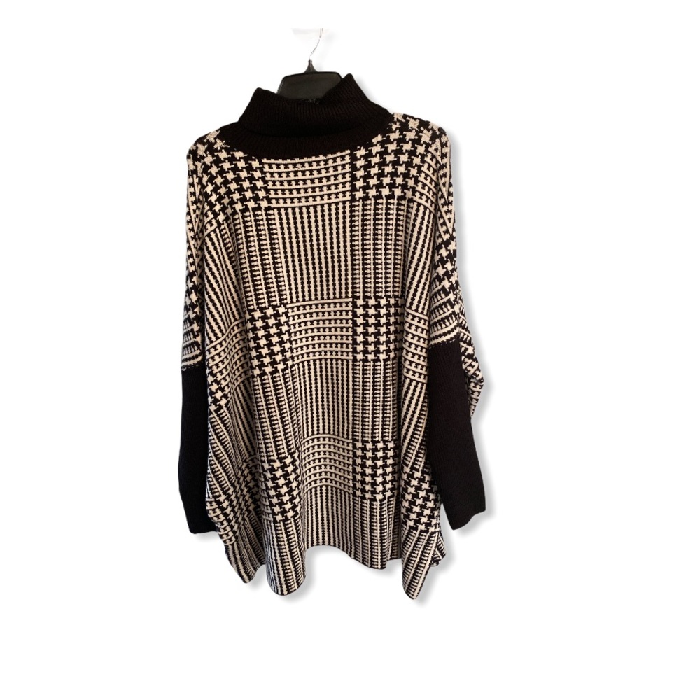 Joseph A Printed Turtleneck Sweater - image 4